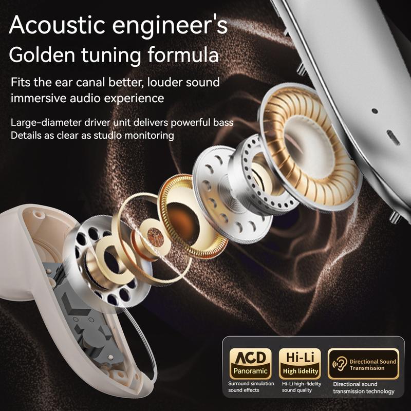 Titanium ear hook Bluetooth headphones