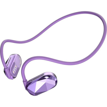 Wireless open-back headphones with touchscreen