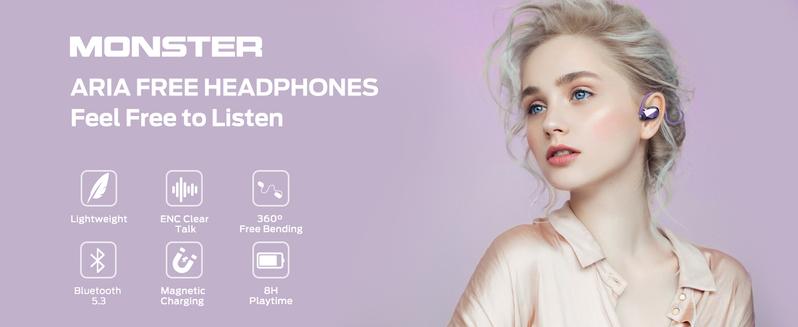 Wireless open-back headphones with touchscreen