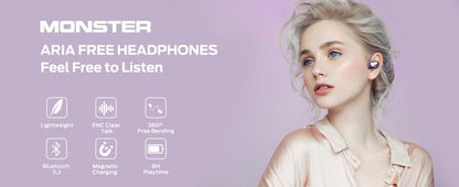 Wireless open-back headphones with touchscreen