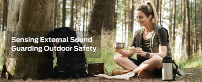 Wireless open-back headphones with touchscreen