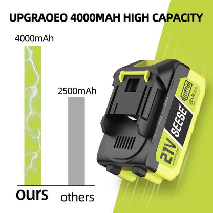 SEESE 21V Max 4.0Ah Rechargeable Lithium Battery Pack